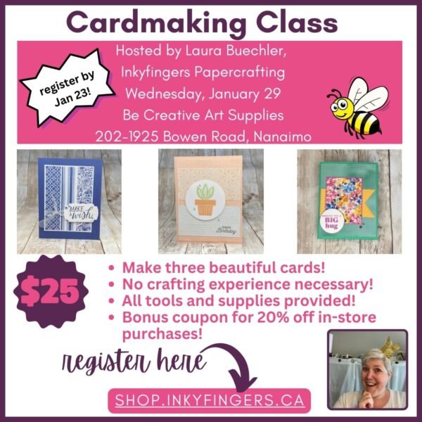 Be Creative Cardmaking Class