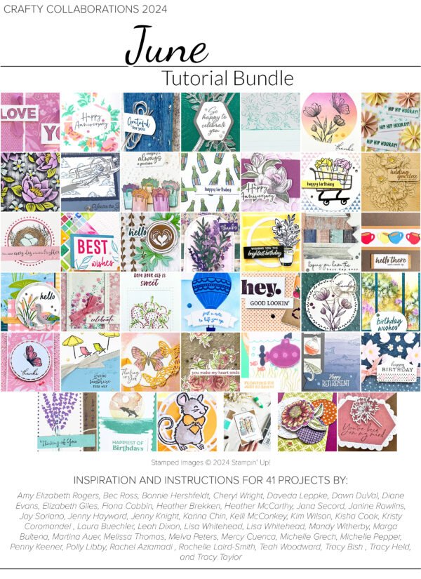 Crafty Collaborations Tutorial Bundle May 2024