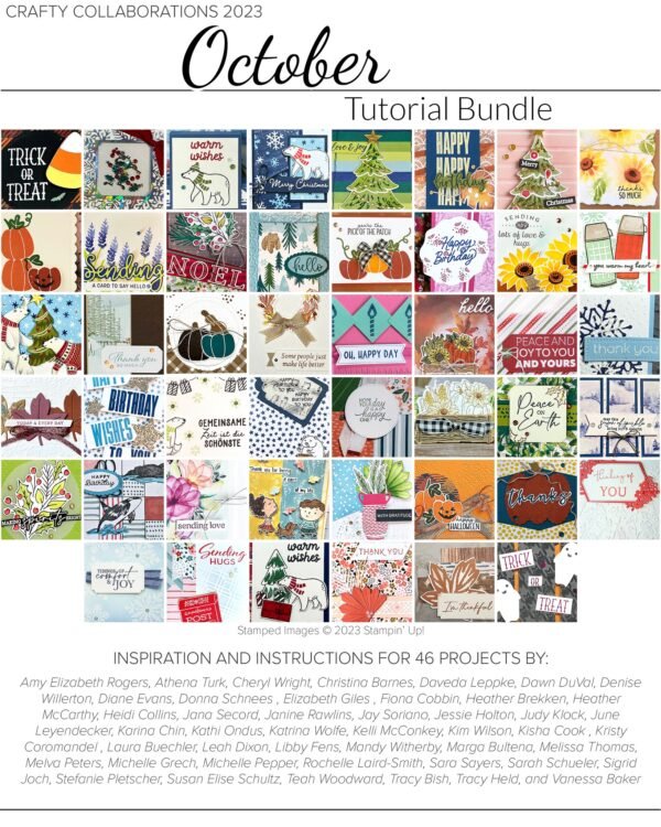 Crafty Collaborations Tutorial Bundle October 2023