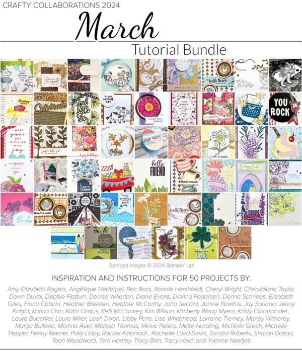 Crafty Collaborations Tutorial Bundle March 2024