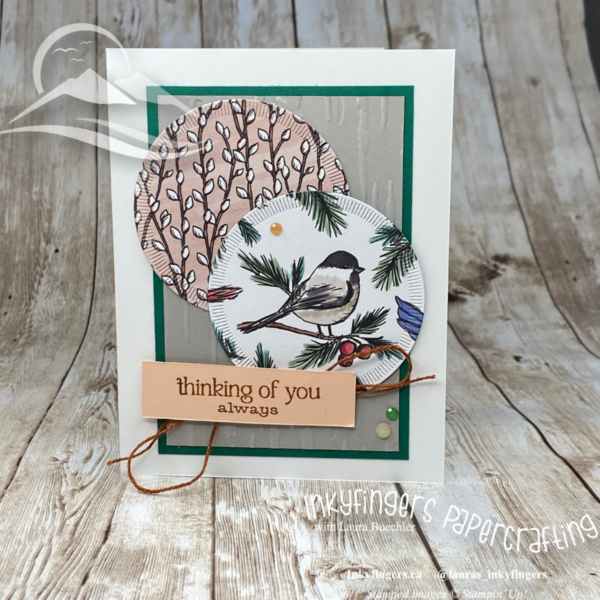 Inkyfingers Tutorial: Simple Circle Card