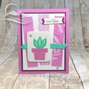 Inkyfingers Tutorial: DSP Strips with Planted Paradise