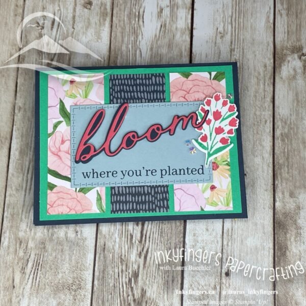 Inkyfingers Tutorial: Bloom Where You're Planted