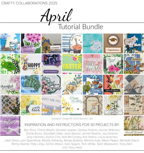 Crafty Collaborations Tutorial Bundle April 2025
