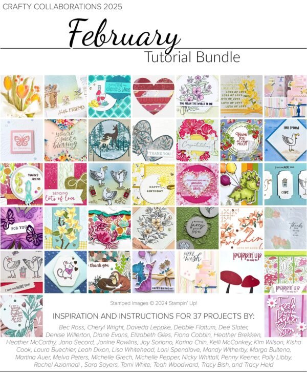 Crafty Collaborations Tutorial Bundle February 2025