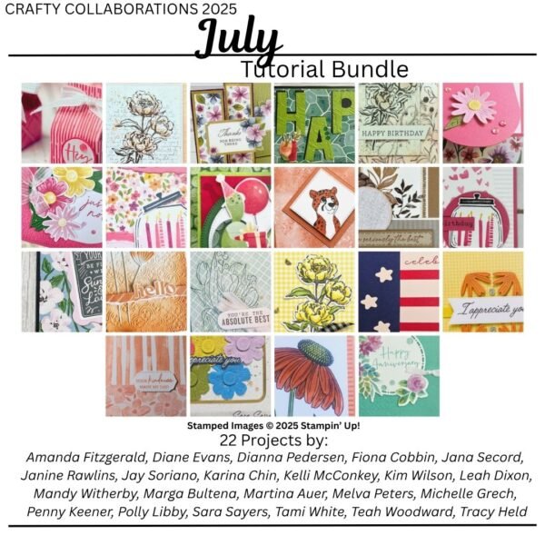 Crafty Collaborations Tutorial Bundle July 2025
