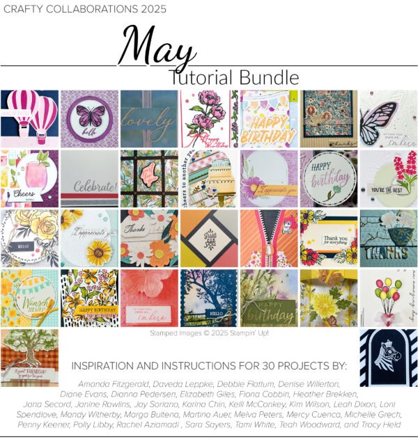 Crafty Collaborations Tutorial Bundle May 2025
