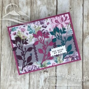 Inkyfingers Tutorial: Elegant Card with Charming Day