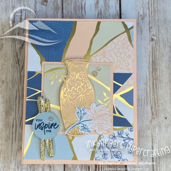 Inkyfingers Tutorial: Following a Sketch with Kintsugi Inspirations